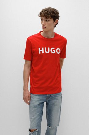 HUGO BOSS T-Shirt HUGO Dulivio, Herren, Gr. XXL, open pink693, Single Jersey, Obermaterial: 100% Baumwolle, unifarben, regular fit normal, Rundhals, abgesteppte