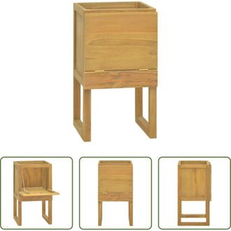 vidaXL Mobile da bagno in teak - Mobile da Bagno 41x40x75 cm in Legno Massello di Teak