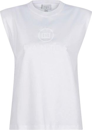 Dante6 Dames, Tops, Wit, Maat: 2XL Katoen