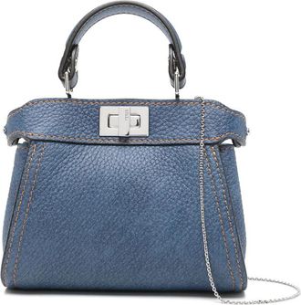 Fendi Mini Peekaboo Tote Bag