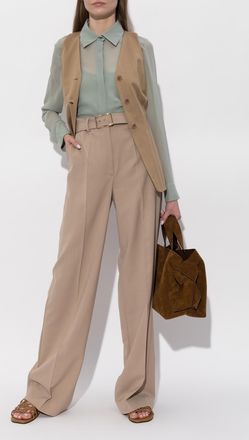 Max Mara Falla Vest, Womens, Beige