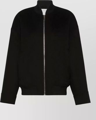 Sportmax virgin wool bomber jacket