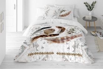 OEM Ropa De Cama De Raso De Algod&oacute;n Flores Polacas Prestige16 220x200 +2x70x80 Matex