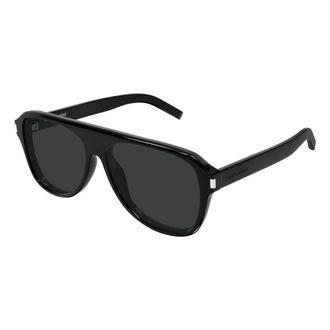 Saint Laurent SL 970 Aviator Zonnebril - Heren - Accessoires - Zwart - Maat: 59 MM Nylon