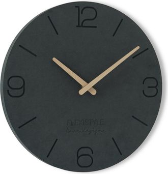 OEM Reloj De Pared Para Sal&oacute;n 3eko Negro 30 Cm