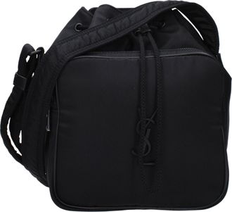 Saint Laurent Herens Niki Crossbodytas Zwarte stof