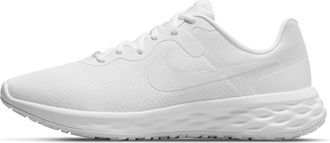 Nike Mens Revolution 6 Road Running Shoes in White | DC3728-102