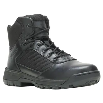 Bates Mens Bates Tactical Sport 2 Mid Black Leather Composite Toe Work Boots HAWK048
