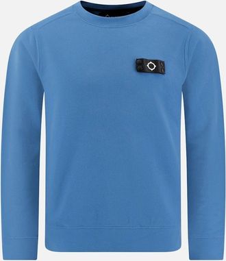 Mastrum Mens Ma.strum MAS4560 Neo Crew Sweatshirt - Midnight - Blue - Size: 40