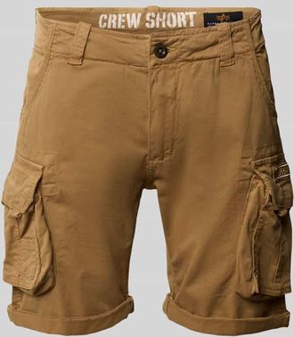 Alpha Industries Alpha Industries Shorts mit Cargotaschen Modell CREW SHORT in Khaki, Gr&ouml;&szlig;e 29