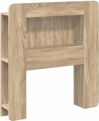 vidaXL Cabecero Con Armario Roble Sonoma Madera De Ingenier&iacute;a Vidaxl