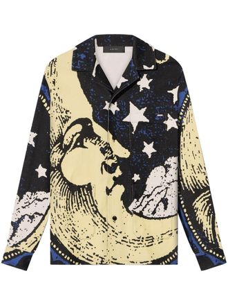 Amiri Camicia con stampa - Nero