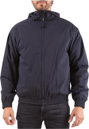 Aspesi Marine Sharpie Hoodie - Heren - Winterjassen - Blauw - L - Jassen