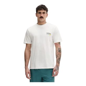 Barrow Camiseta Estampada - Tops - Hombre - Blanco - M
