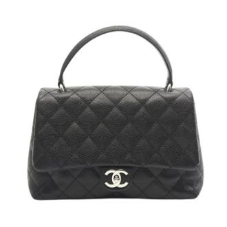 Chanel Pre-owned Vintage Handbag - Dames - Pre-owned - Zwart - Maat: ONE Size Leer
