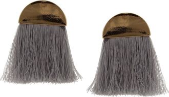 Olivia Welles Sabina Thread Stud Earrings in Gold-Grey at Nordstrom Rack