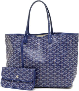 Goyard Canvas Leather Tote Bag (Pre-Owned)