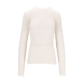 Isabel Marant Truien & Vesten, Dames, Wit, S, Katoen, Brany-Gb Katoenmix Top
