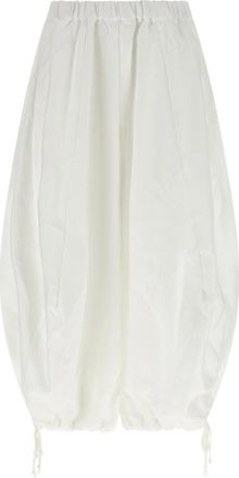 Comme Des Gar&ccedil;ons Zuava Wide Broeken - Dames - Wijde Broeken - Wit - S - Broeken