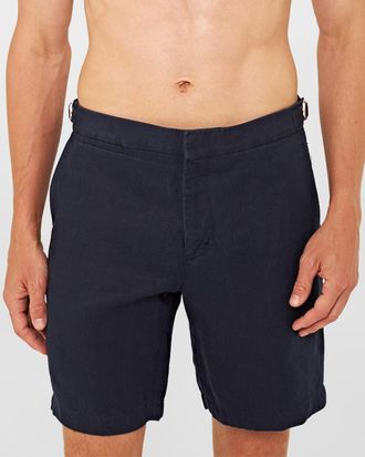 Orlebar Brown Men & apos;s Norwich Linen Shorts