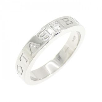 Bulgari White Gold (18K) Band Ring (Pre-Owned)
