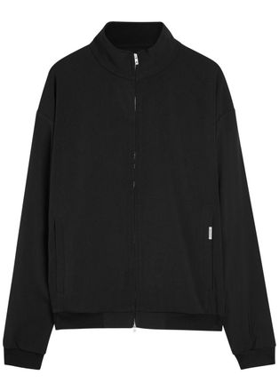 Represent Initial Stretch-jersey Track Jacket - Black - XL