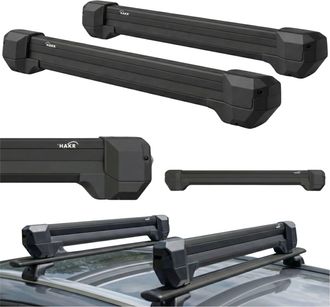 OEM Portaesqu&iacute;s Hakr 6 Pares De Esqu&iacute;s 4 Tablas Aluminio Negro