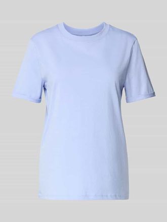 Pieces Regular Fit T-Shirt aus reiner Baumwolle Modell RIA in Hellblau, Gr&ouml;&szlig;e XS