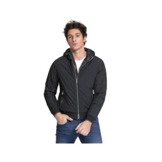 Moorer Lichte jas - Heren - Zomerjassen - Blauw - M - Polyester - Jassen