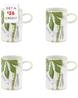 Vista Alegre Amazonia Mugs (Set Of 4) With $26 Credit