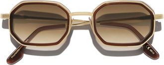 L.G.R Axum Explorer 6810 Mens Sunglasses Brown Size 50