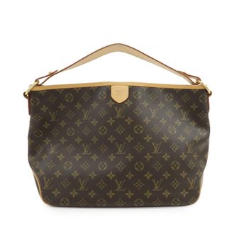 Louis Vuitton Delightful Monogram Canvas Brown Canvas Handbag (Pre-Owned)