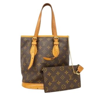 Louis Vuitton Pre-owned Bucket Bags, female, Brown, Size: ONE SIZE Pre-owned Vintage Canvas Tote