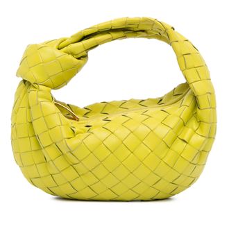 Bottega Veneta Knot Kleine Leren Handtas