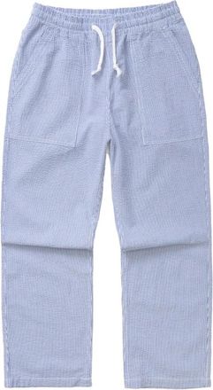 Service Works Sweatpants, male, Blue, Size: 2XL Seersucker Chef Pants