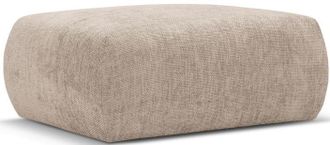 BLOOMINGLOFT Design Sitzpouf Matera 86 x 68 cm, Chenille