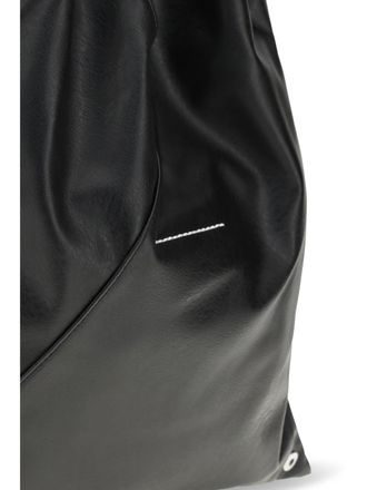 Maison Margiela Faux Leather Shoulder Bag - Black