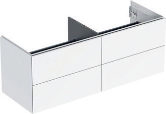 Keramag Geberit One Mueble Bajo Lavabo Para Encimera, 4 Cajones