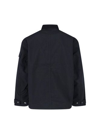 Carhartt Work in Progress Nylon Canvas Multi-Pocket Jacket - Black
