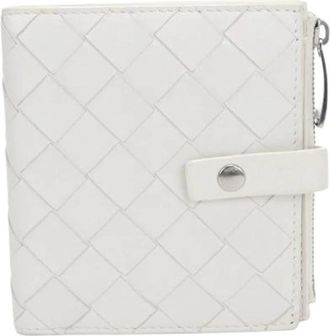 Bottega Veneta Pre-owned Vintage Bi-fold Wallet - - Pre-owned - Donna - Bianco - ONE SIZE