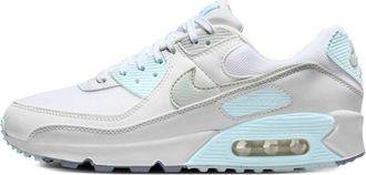Nike (WMNS) Nike Air Max 90 White Glacier Blue DH8010-104