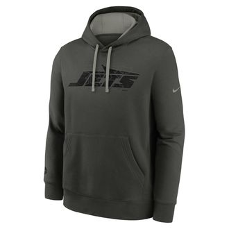 Nike New York Jets Rivalries Collection Club Nike Mens NFL Pullover Hoodie in Green | 2KDK0GCB72-M8N