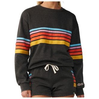 Rip Curl Surf Revival Relaxed Crew Pullover f&uuml;r Damen | schwarz