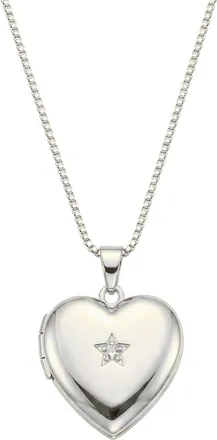 Argento Vivo Heart Locket Pendant Necklace in Silver at Nordstrom
