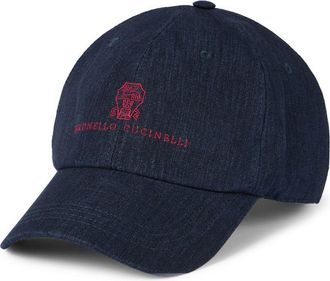 Brunello Cucinelli Brunello Cucinelli Logo-Baseballkappe