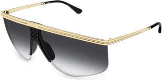 Chlo&eacute; Shield Zonnebril - Dames - Accessoires - Geel - Maat: 65 MM
