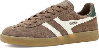 Gola Viper Mens Shoes Otter/Off White/Evergreen/Gum : 10.5 D - Medium, Leather