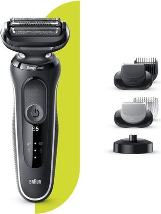 Braun Series 5 50-w4650cs M&aacute;quina De Afeitar De L&aacute;minas Recortadora Blanco