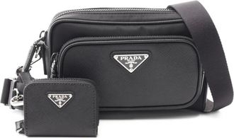 Prada Borsa a spalla Tessuto 2020 - Nero