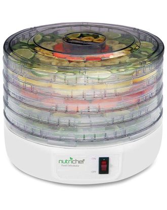 Nutrichef Electric Countertop Food Dehydrator Food Preserve